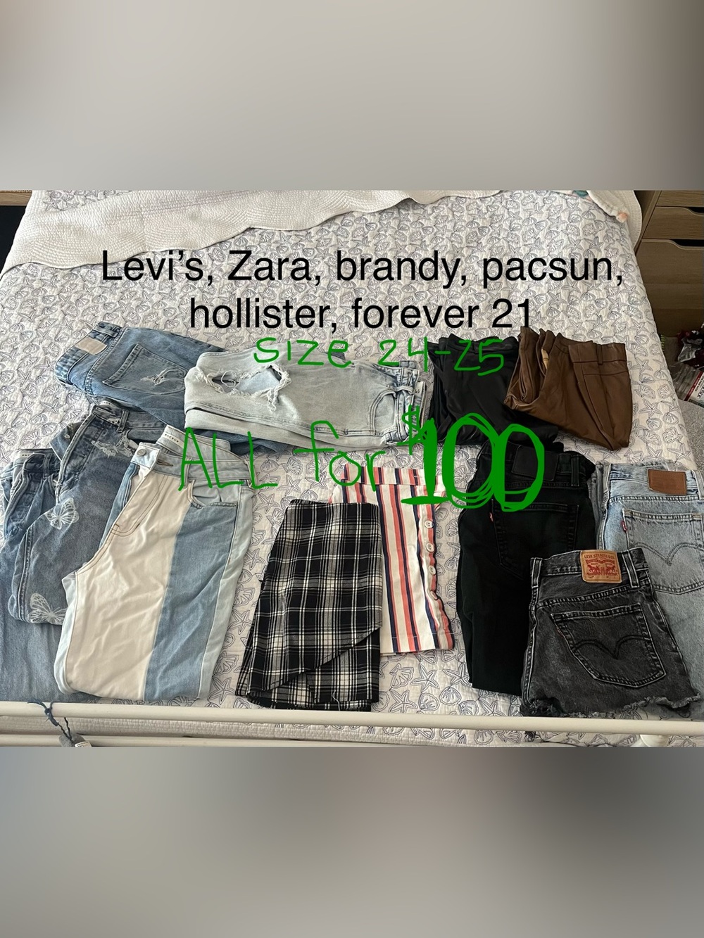 Women’s jeans etc sz 24-25